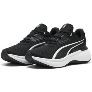 PUMA SOFTRIDE EXO JR Sneaker, zwart wit, 3 UK, Puma Zwart Puma Wit, 35.5 EU