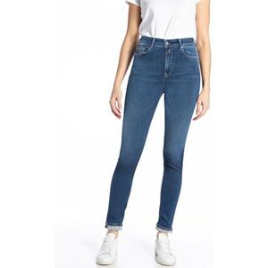 Replay Mjla super slim fit jeans voor dames, 009, medium blue, 26W x 32L
