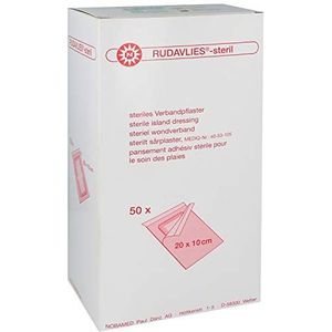 Rudavlies - Lot de 50 - Steriele Pansements - 20 x 10 cm - Hypoallergene Adhésief