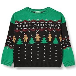 United Colors of Benetton Meisjestrui met lange mouwen en ronde hals, meerkleurig 901, 170 cm