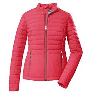 killtec Women's Gewatteerde jas/jack in donzen look KOS 116 WMN QLTD JCKT, coral pink, 40, 37926-000