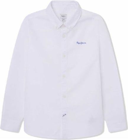 Pepe Jeans - Nace - Overhemd - Wit - 10 Jaar