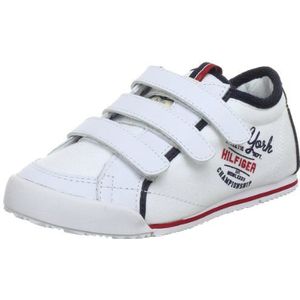 Tommy Hilfiger Bruno 3 Sneakers voor jongens, Weiß Wit 100, 32 EU