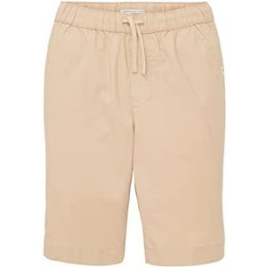 TOM TAILOR Basic chino shorts voor jongens en kinderen, 22201 - Cream Toffee, 122 cm