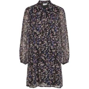 Vifalia Nema L/S Jurk, zwart beauty, 36