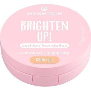 essence - BRIGHTEN UP! Cushion Foundation - Tint 03 Beige - 12 g - Foundation