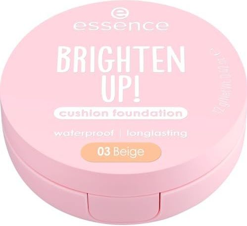 essence - BRIGHTEN UP! Cushion Foundation - Tint 03 Beige - 12 g - Foundation