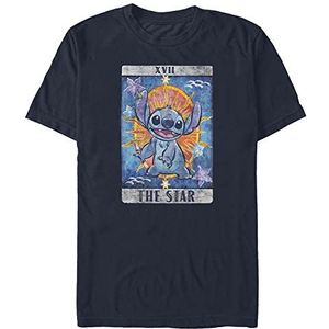 Disney Lilo & Stitch - STITCH TAROT Unisex Crew neck T-Shirt Navy blue L