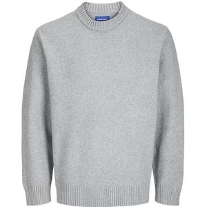 Jack & Jones JORSOFT Knit Crew Neck, lichtgrijs gem., M