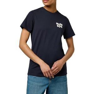 Wrangler - Sign Off Tee - T-shirt - Navy