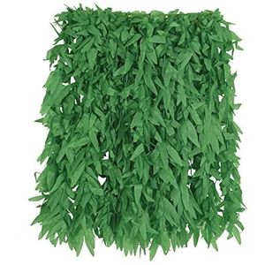 Beistle Tropische Varenblad Hula Rok, Stof, Groen