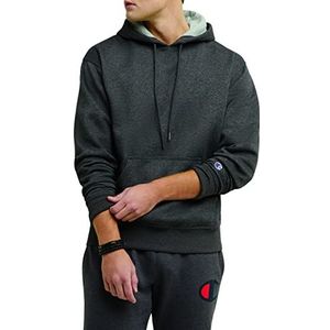 Champion Powerblend sweatshirt met capuchon voor heren, Graniet Hei, XXL