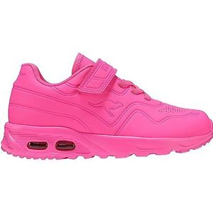 KangaROOS KX-Mega EV Sneakers voor dames, neonroze, 36 EU, neonroze, 36 EU