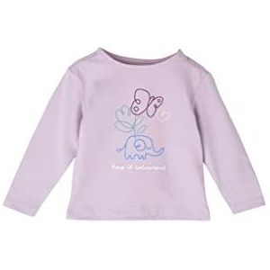 s.Oliver T-shirts met lange mouwen meisjes baby, paars/roze, 62