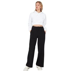 Trendyol Relaxed joggingbroek voor dames, zwart, S, Zwart, S