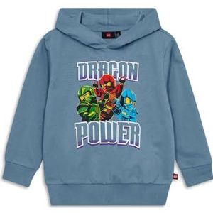 Lego Ninjago LWSAKU 105 Sweatshirt - Dusty Blue - 116, Dusty Blue., 116