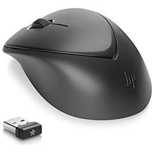 HP Wireless Premium Mouse RF Wireless Laser 1200 DPI muis voor beide handen - muizen (beide handen, laser, RF Wireless, 1200 dpi, zwart)