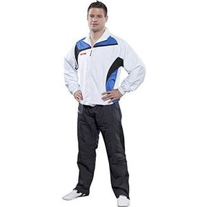 TopTen Trainingspak ""Premium Class"" met zwarte broek voor kinderen - Gr. XXS = 140 cm, wit-blauw