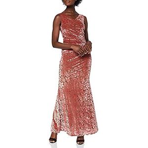 Gina Bacconi Fluwelen Maxi Jurk Cocktail