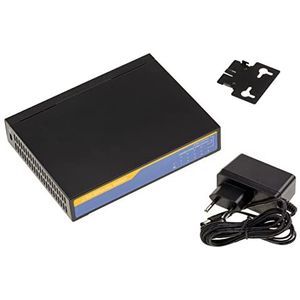 KALEA-INFORMATIQUE Netwerkswitch 2.5 Gigabit LAN Ethernet 10 100 1000 2500 Mbps 5 RJ45-poorten met externe voeding. Bandbreedte 25 Gbps