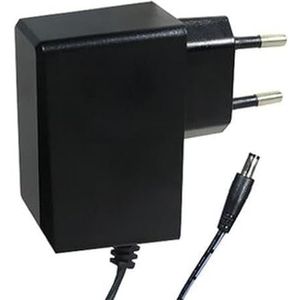 Voeding 15 V DC 1500 mA, ideaal voor elektronische projecten. Biedt de nodige stabiliteit en prestaties voor apparaten zoals routers en audioapparatuur. Compact en efficiënt.