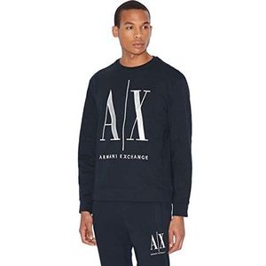 Armani Exchange - Icon Sweat - Sweatshirt - Blauw - Katoen