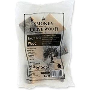 Smokey Olive Wood H5-01-1.5K houten pluggen, bruin