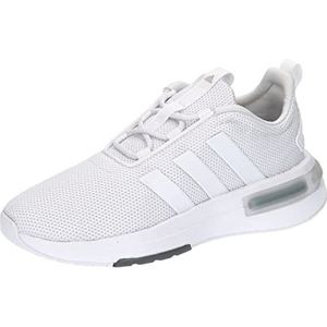 adidas Racer TR23 Sneaker uniseks-kind, Ftwr White/Ftwr White/Grey Six, 36 2/3 EU