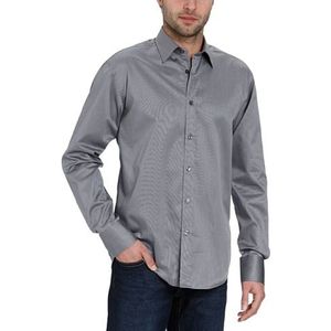 SELECTED HOMME heren vrijetijdshemd Regular Fit 16016346 Two Pelle Santiago Grey