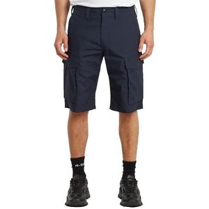 G-STAR Short Cargo Core Regular - Blauw - Katoen