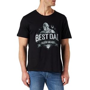 Star Wars MESWMANTS157 T-shirt, zwart, XL