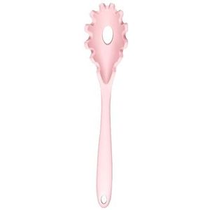 Goods All in One All-Inclusive Siliconen Spaghettilepel Noodle Lepel Food Grade Hoge Temperatuur Spaghetti Catch Keukengereedschap Roze