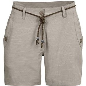 G.I.G.A. DX Dames casual shorts met riem/korte broek - GS 89 WMN SHRTS, lichtzand, 38, 38169-000