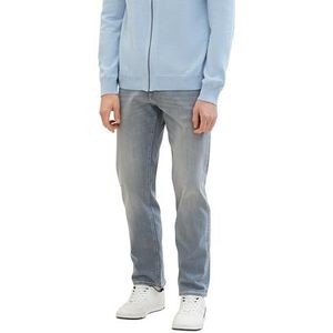 TOM TAILOR Marvin Straight Jeans voor heren, 10161 - Light Stone Blue Grey Denim, 36W x 34L