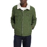 Levi's Type 3 Sherpa Trucker Jas Mannen, Sea Moss Cord Trucker, M