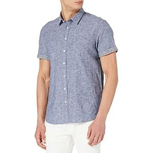 camel active Heren 4092385s49 Overhemd, grijs, M