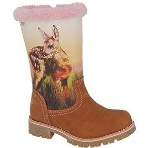 Tom Tailor Kids Meisjeslaarzen 4270080019 halflange laarzen, cognac, 27 EU