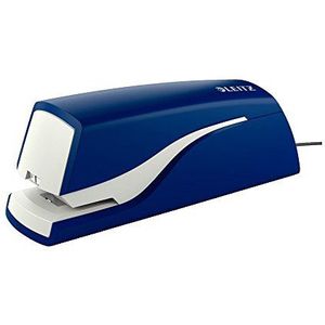 Leitz Elektrische nietmachine voor 10 vellen, netvoeding, incl. nietjes, blauw, NeXXt-serie, 55320035