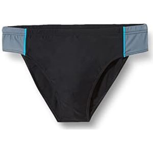 Haute pression 416, zwembroek voor heren, zwart/grijs/turquoise, 40