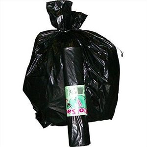 Cagliplast Verpakking met 100 grote afvalzakken, 120 l, 80 x 110 cm, zwart 20534