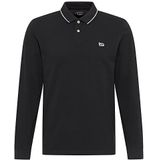 Lee Polo Met Lange Mouwen Zwart L Man