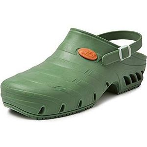 Sunshoes STUD medische clog, groen/oranje, 37 EU