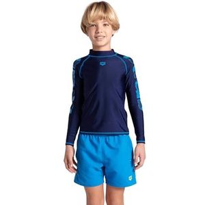 Arena Jongens Unisex Jr Rash Vest L/S Graphic Rash Guard Shirt