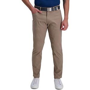 Haggar PLN getextureerde Jcqrd broek voor heren