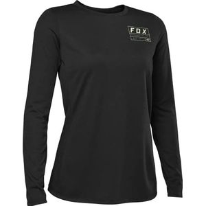 Fox Racing Dames Ranger Dri Release shirt met lange mouwen, mountainbike-shirt, zwart 2, klein