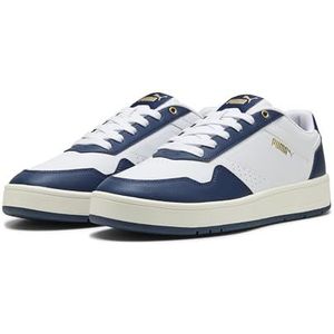 PUMA - Court Classic - Sneakers - Goud - Perzisch Blauw Wit