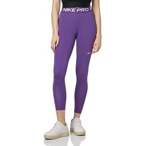 Nike Leggings voor dames, Purple Cosmos/White, XL