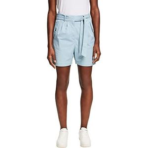 ESPRIT Dames 032EE1C313 Shorts, 420/GRIJS Blauw, Standaard