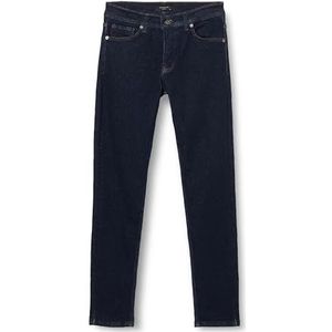 Trendyol Heren Herren Gerade Schlank Normale Taille Jeans, marineblauw, 10