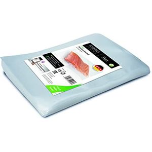 CASO Foliezakken 25 x 35 cm, 50 stuks voor alle vacuümverpakkers, BPA-vrij, sterk en scheurvast, 105 µm, stabiele lasnaad, beschermt tegen diepvriesbrand, Made in Germany